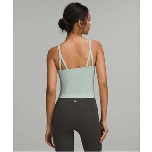 lululemon athletica Light Green Tank Top
